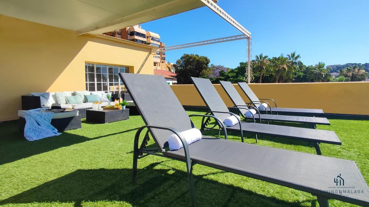 Апартаменти Living4Malaga Monte Sancha Deluxe View Екстер'єр фото